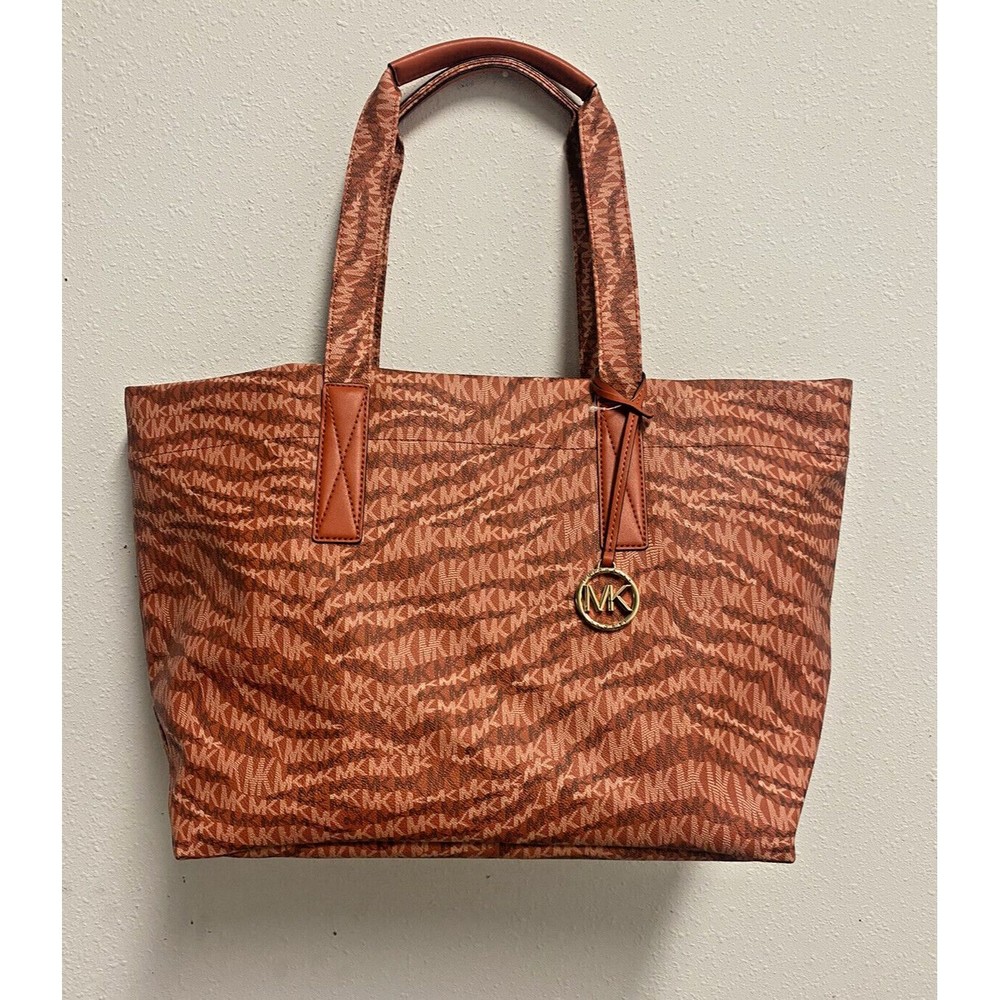 Michael Kors The Michael Large Tote Deep Satchel Deep Orange New With Tags